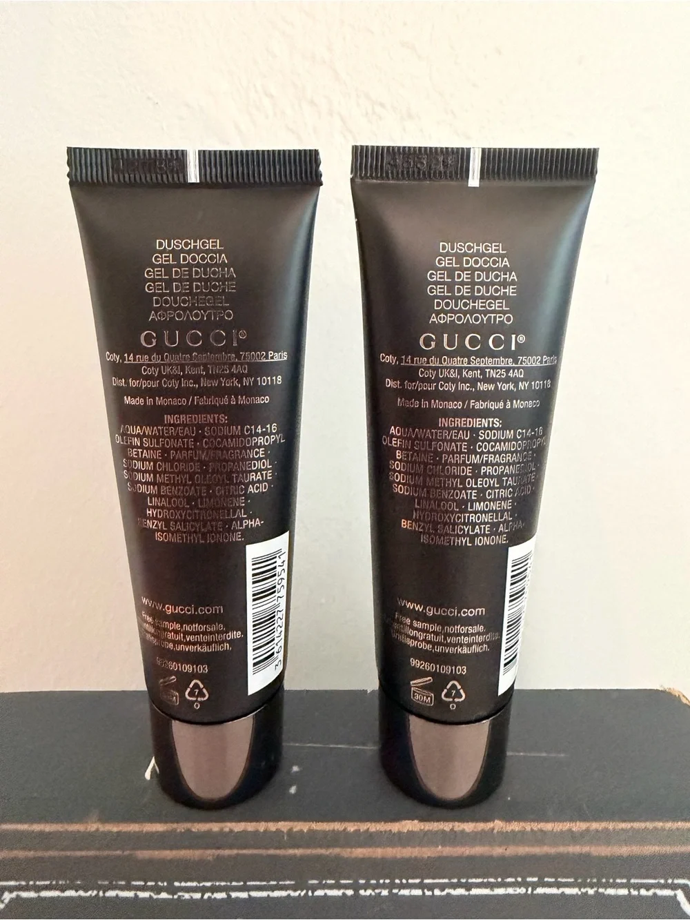 Gucci Guilty Pour Homme Black Shower Gel Twin Pack